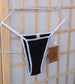 Bikini B&W con Tirantes Regulables - algodón orgánico